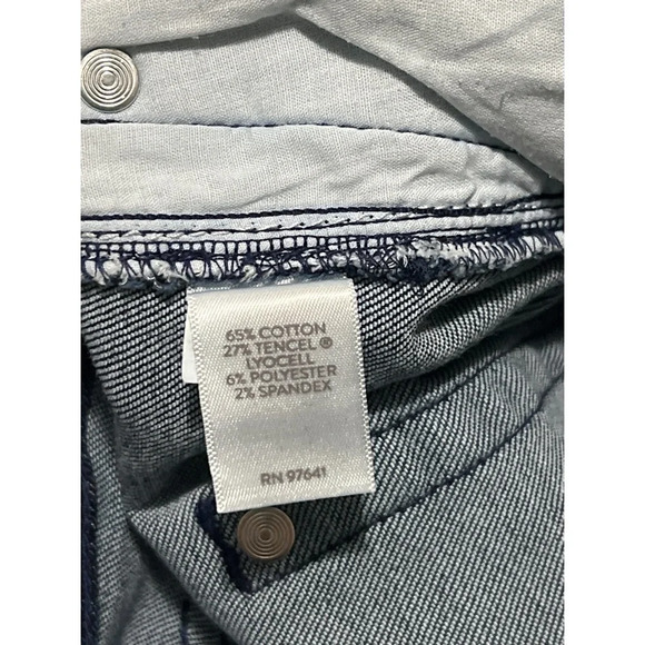 J. Jill Jeans Women’s 8 Blue Authentic Fit Slim Ankle Denim - Picture 12 of 13